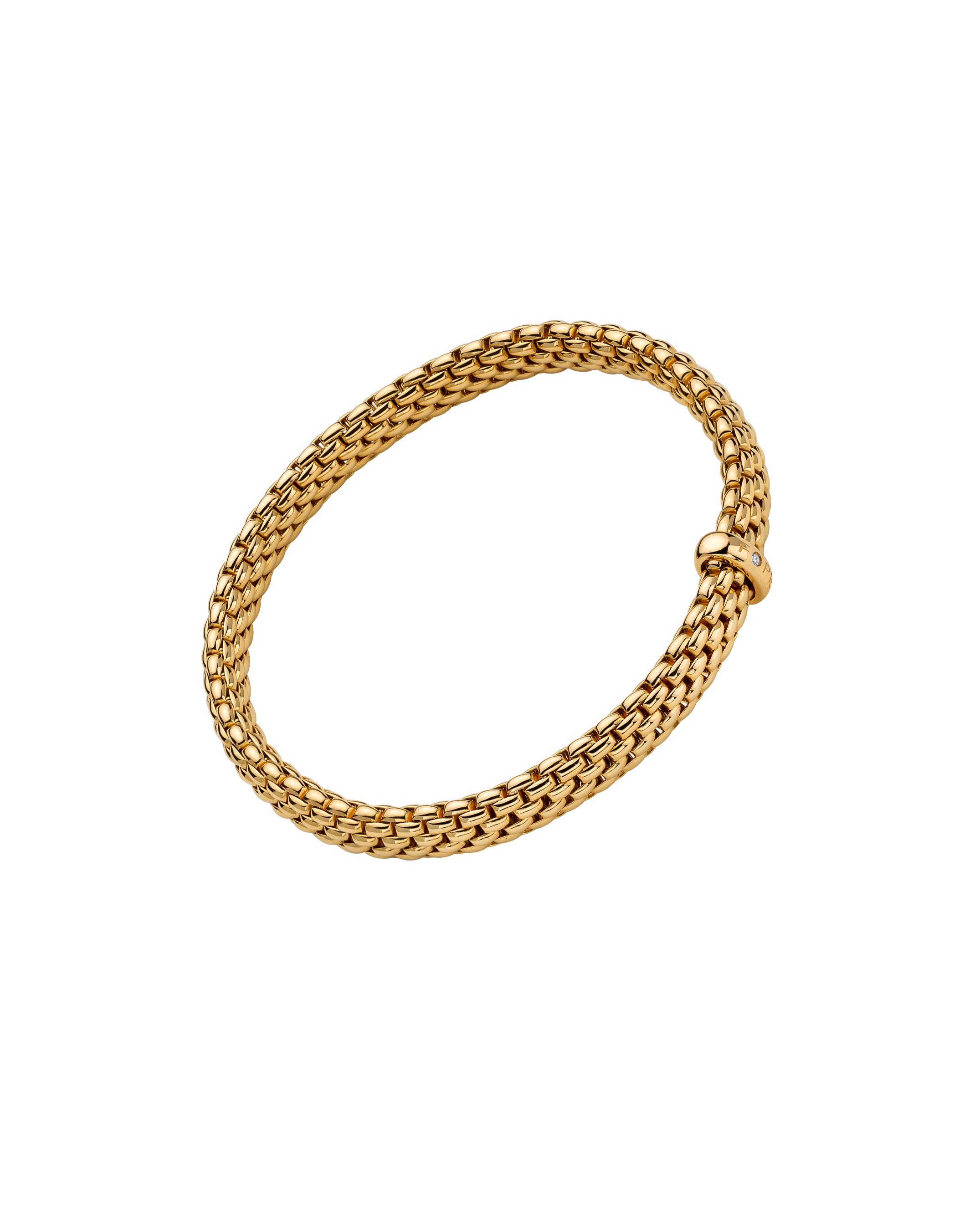 Flex'it ブレスレット ホワイトダイヤモンド - 01M02BX_BB - FOPE