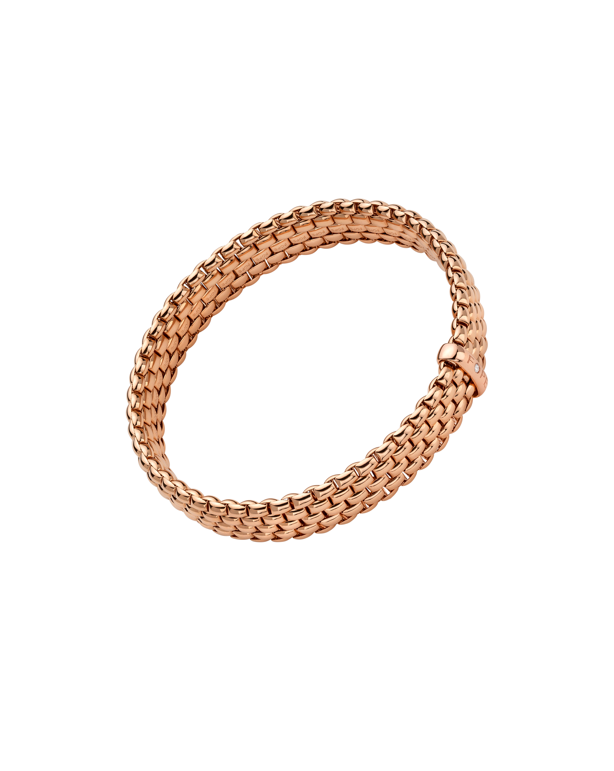 Flex'it ブレスレット ホワイトダイヤモンド - 01M04BX_BB - FOPE
