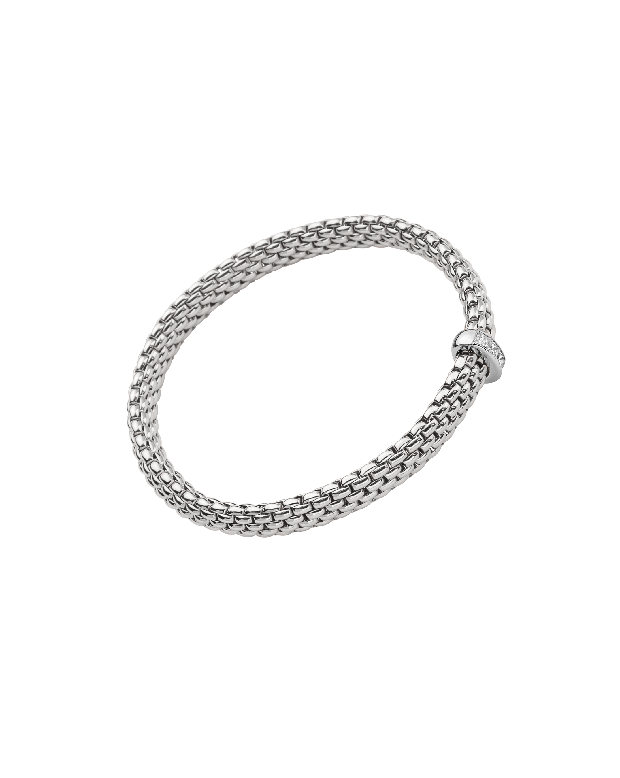 FOPE フォッペ　EKA TINY FLEX'IT ブレスレット　ダイヤモンド Flex'it ブレスレット ダイヤモンド - 58402BX_BB - FOPE