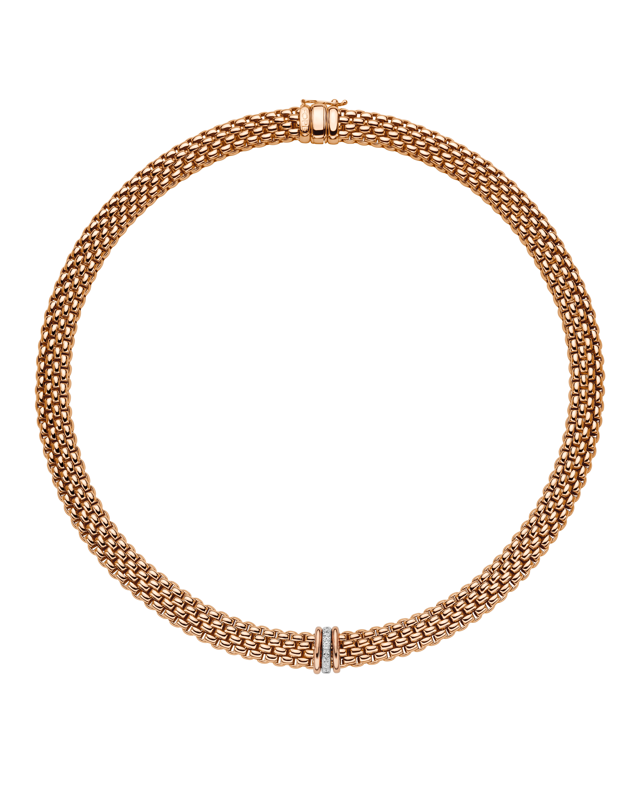 58712CX_BB __ Necklace with diamonds