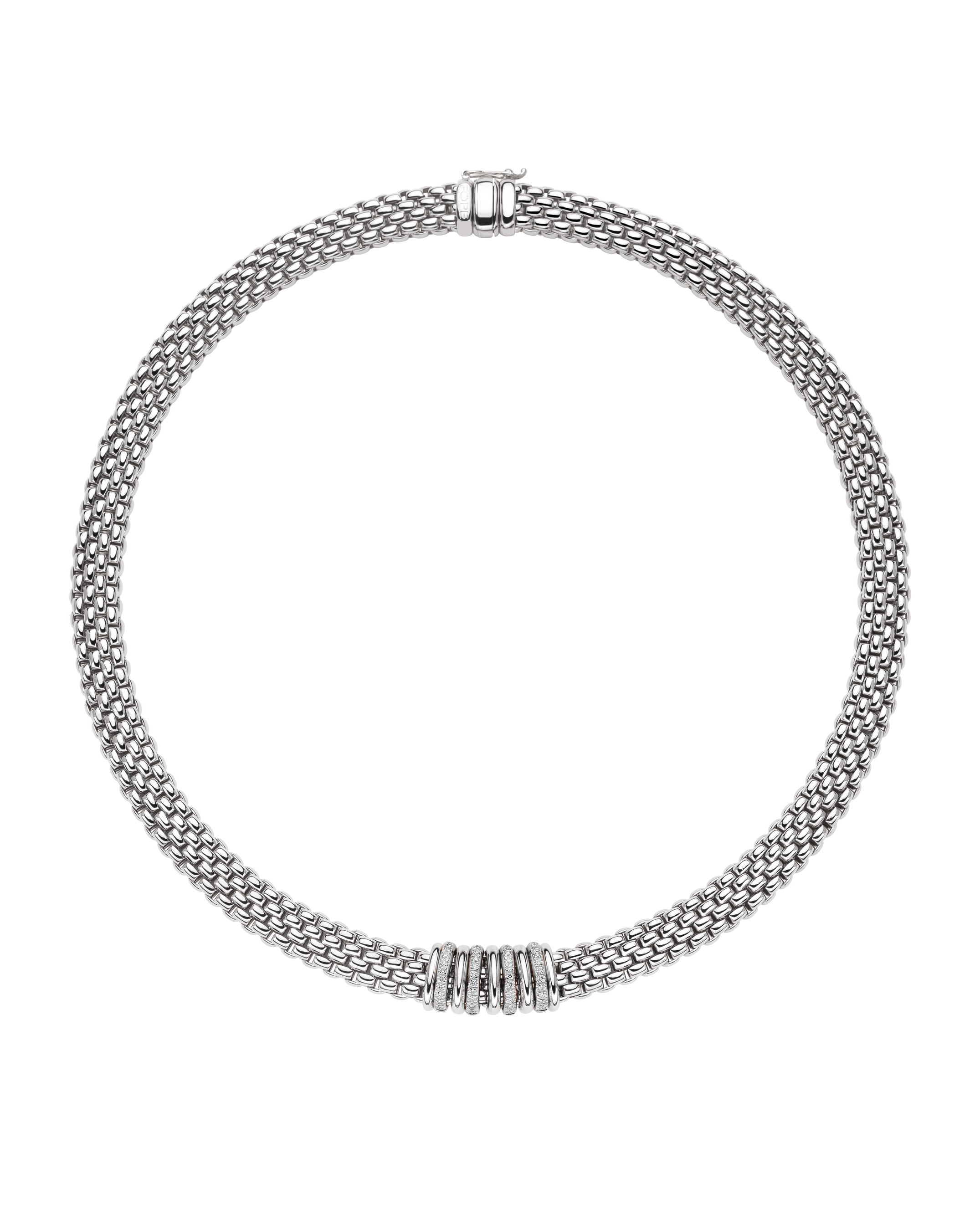 58812CX_BB __ Necklace with diamonds