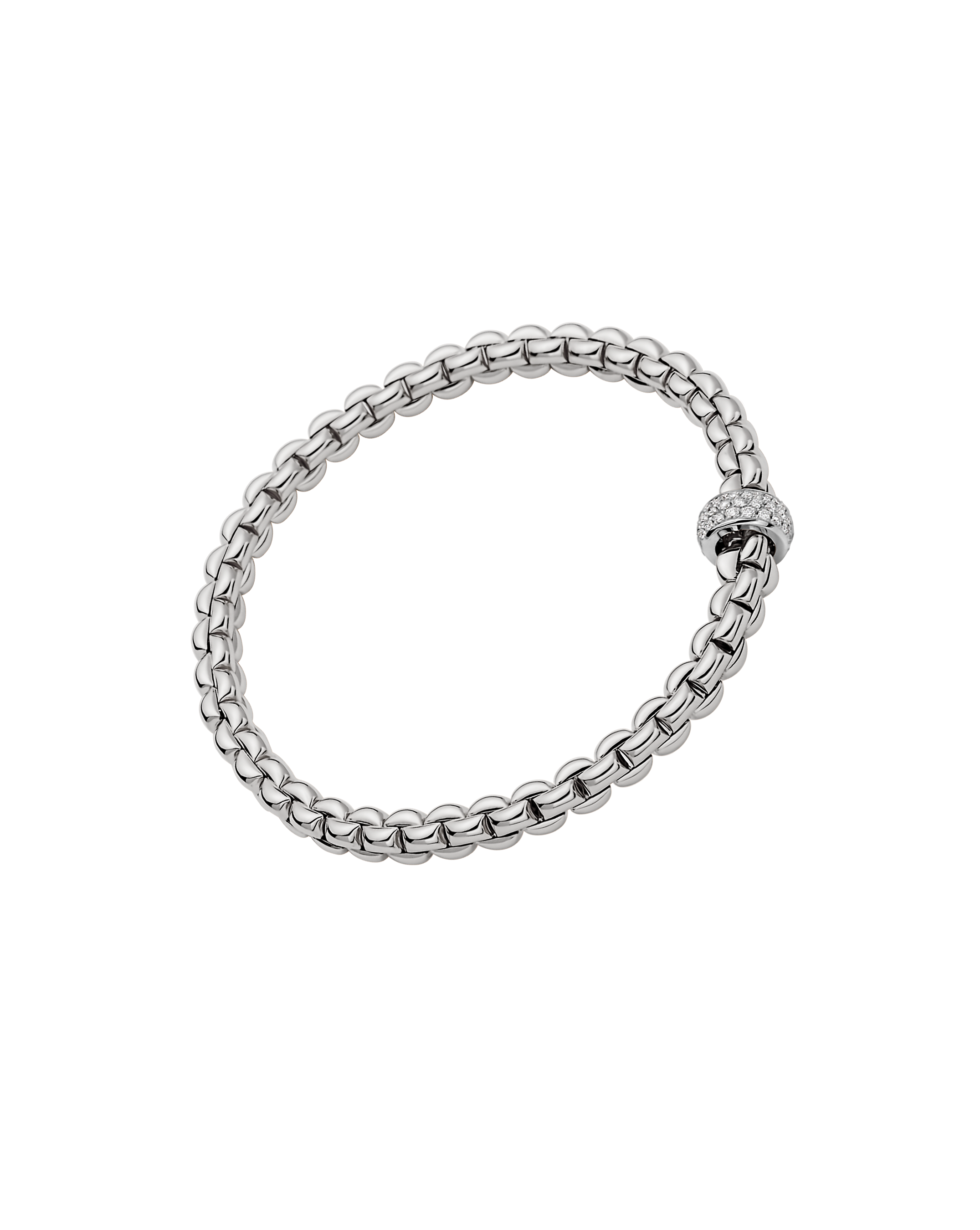 Flex'it ブレスレット ダイヤモンドパヴェ - 72110BX_PB - FOPE