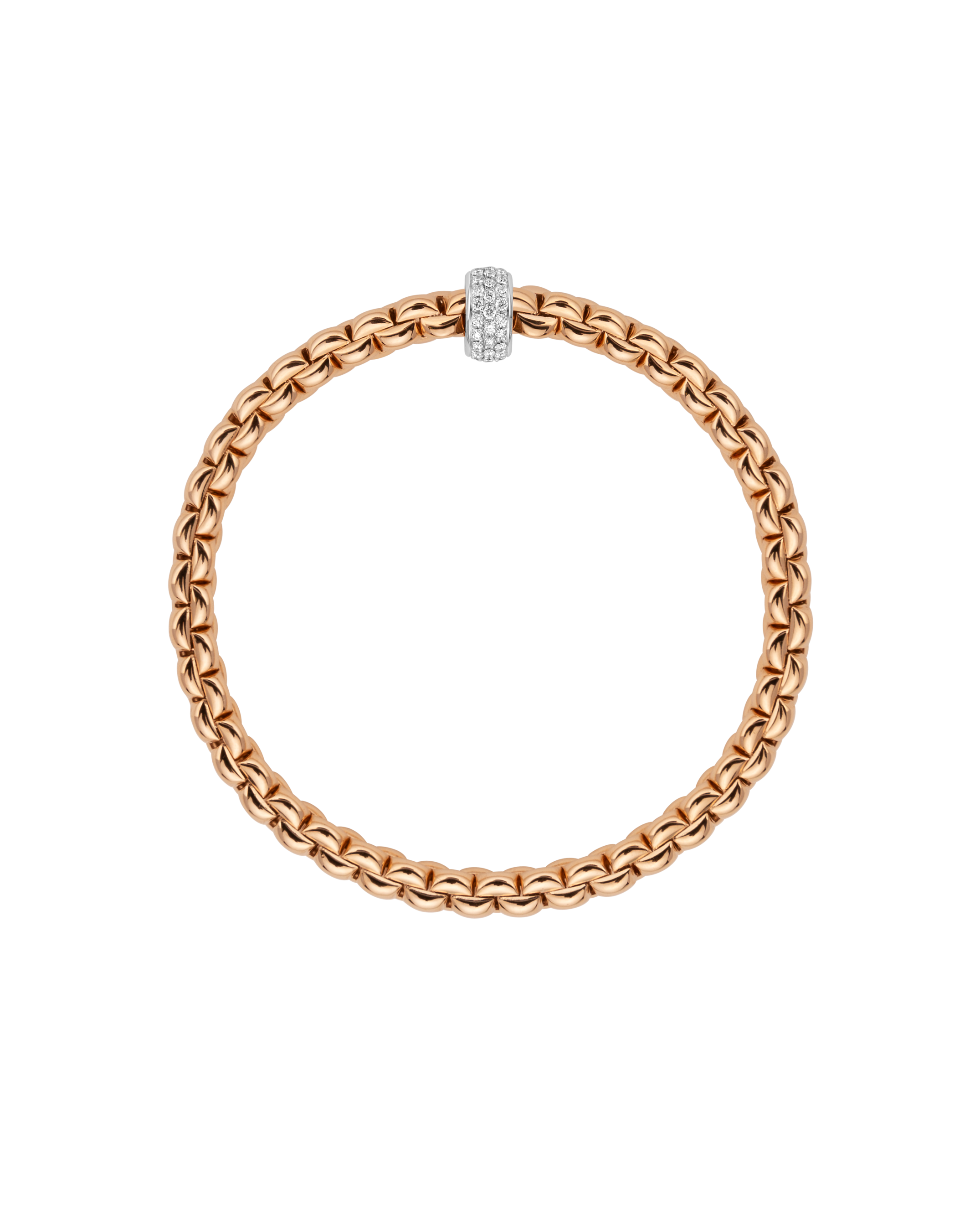 Flex'it ブレスレット ダイヤモンドパヴェ - 72110BX_PB - FOPE