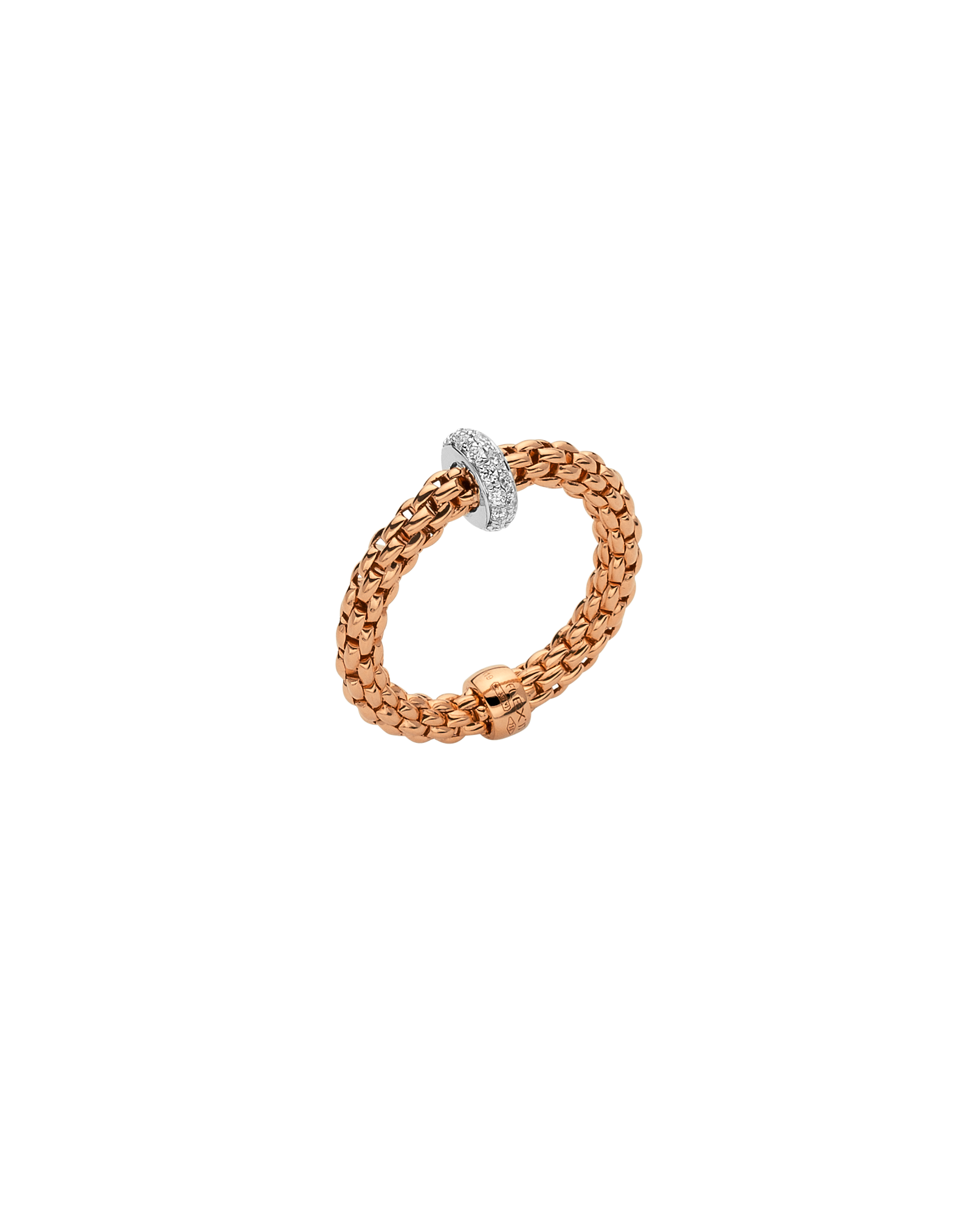 Flex'it ring with diamonds - 74508AX_BB - FOPE