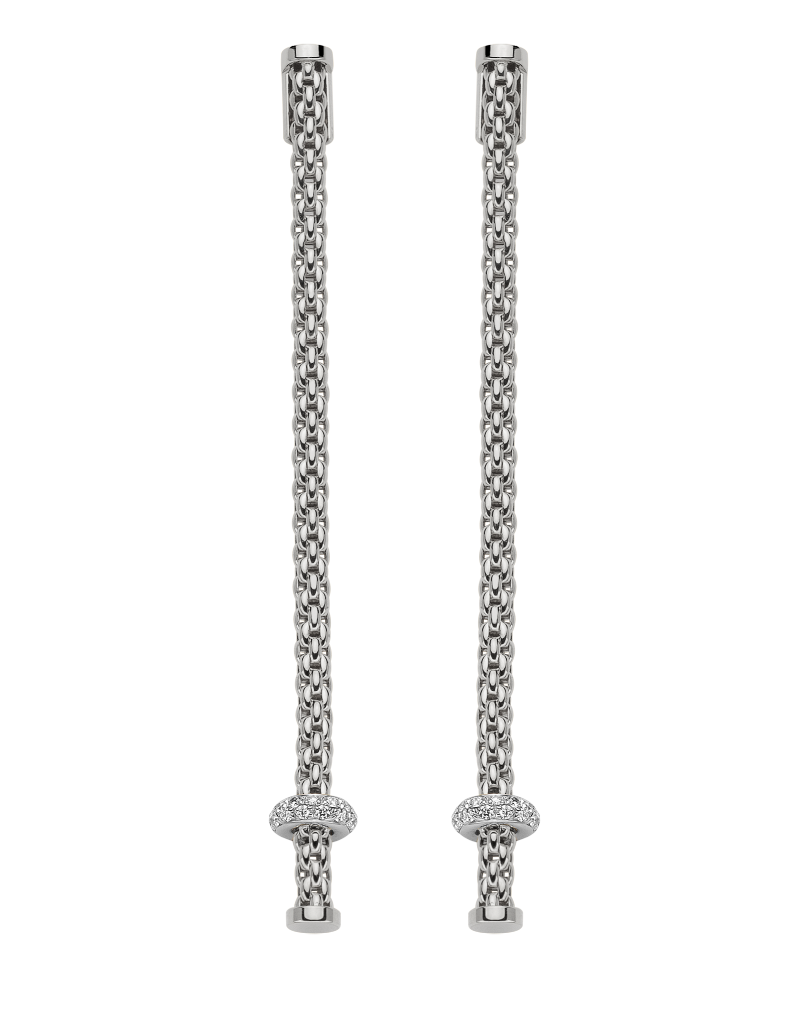 74508OX_BB __ Pendant earrings with diamonds