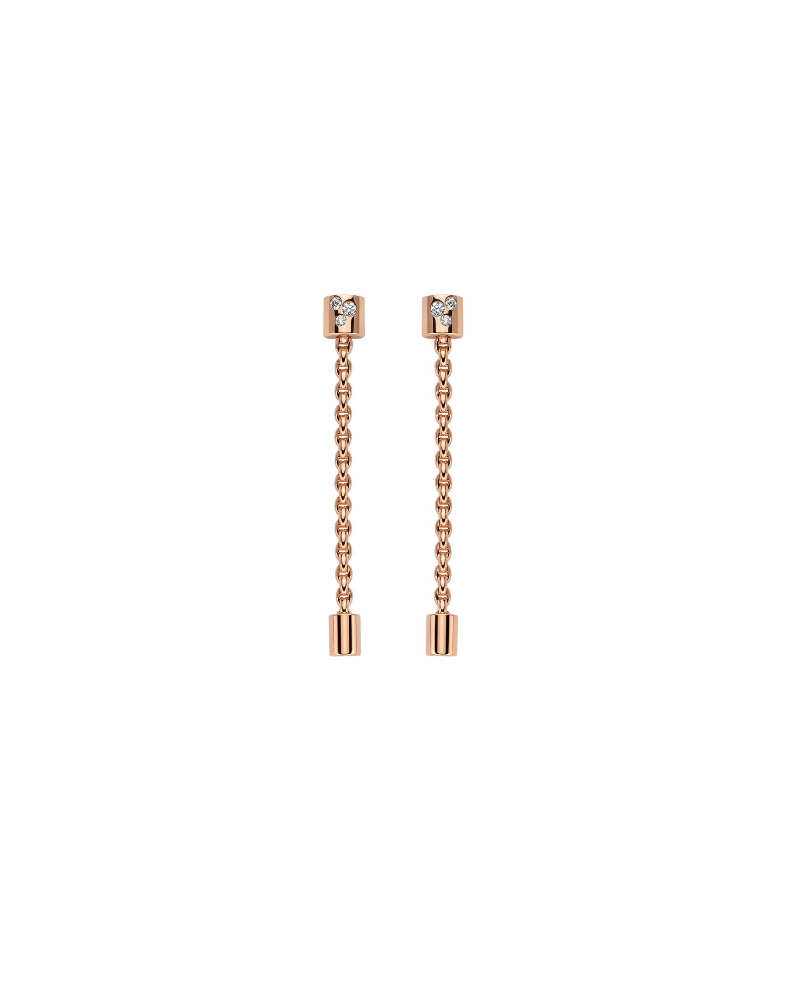 ロングピアス ダイヤモンド - 89003OX_BB - FOPE