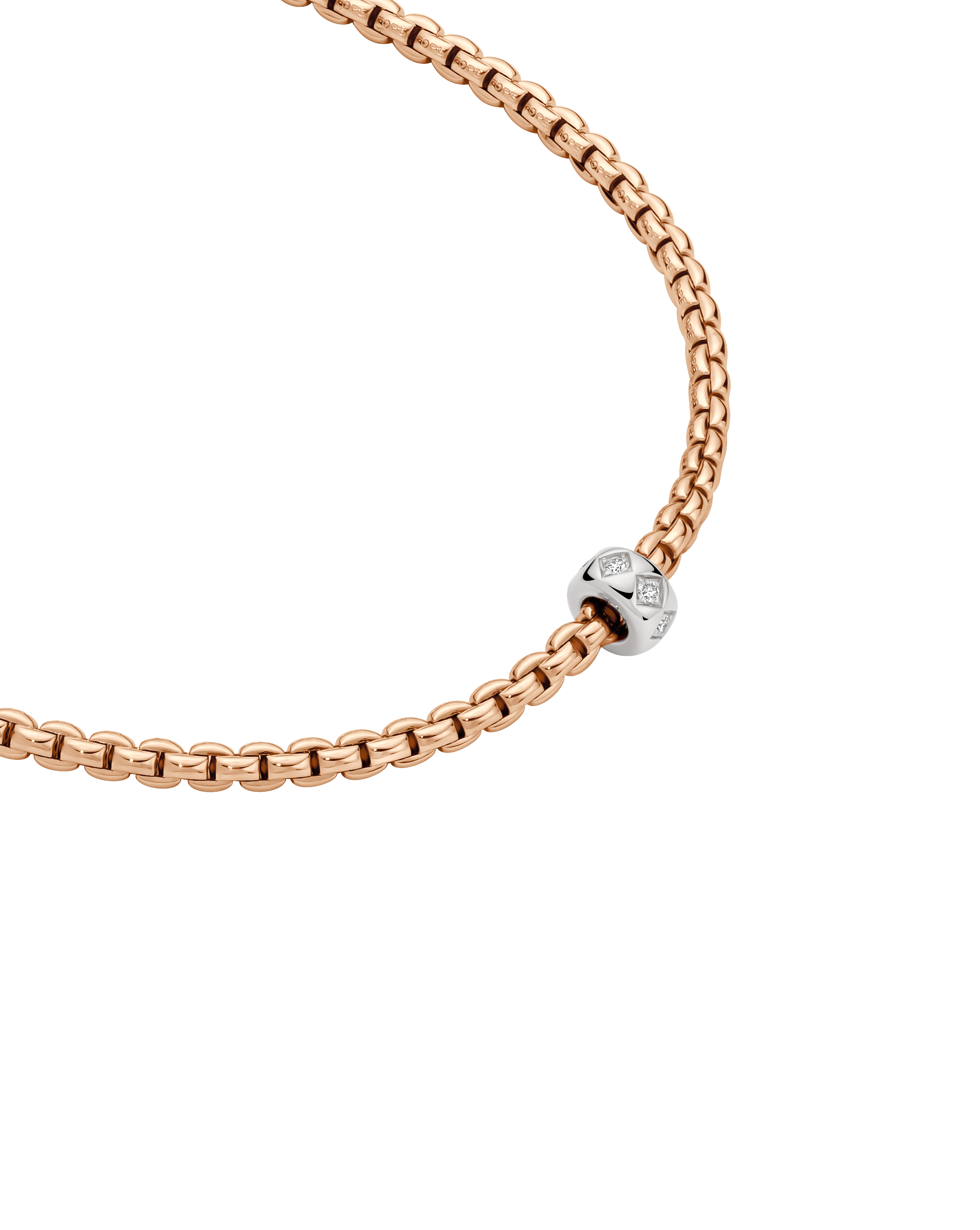 ネックレス ロンバス ダイヤモンドセッティング - 73101CX_BB - FOPE