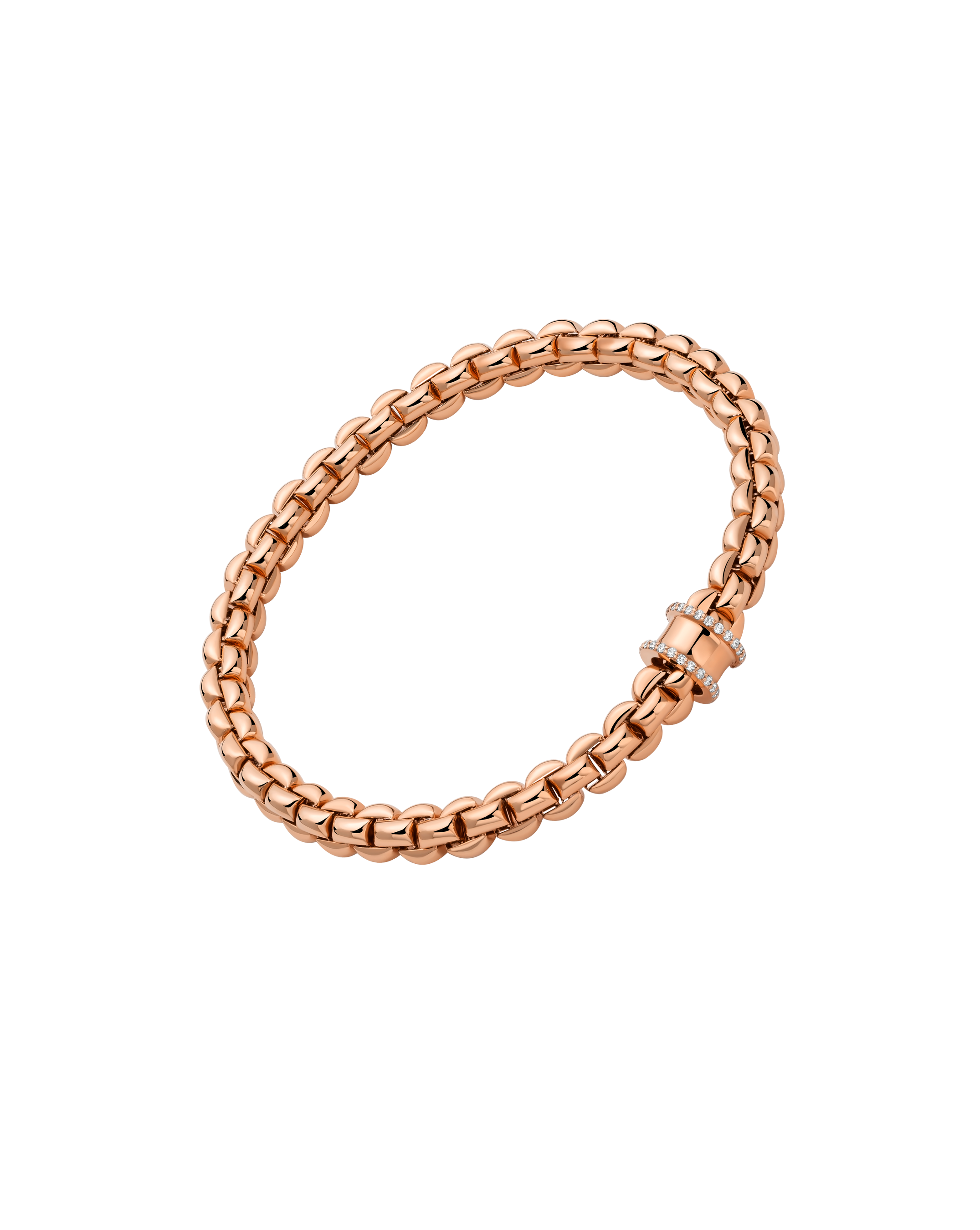 Flex'it ブレスレット ダイヤモンドパヴェ - 72810BX_BB - FOPE
