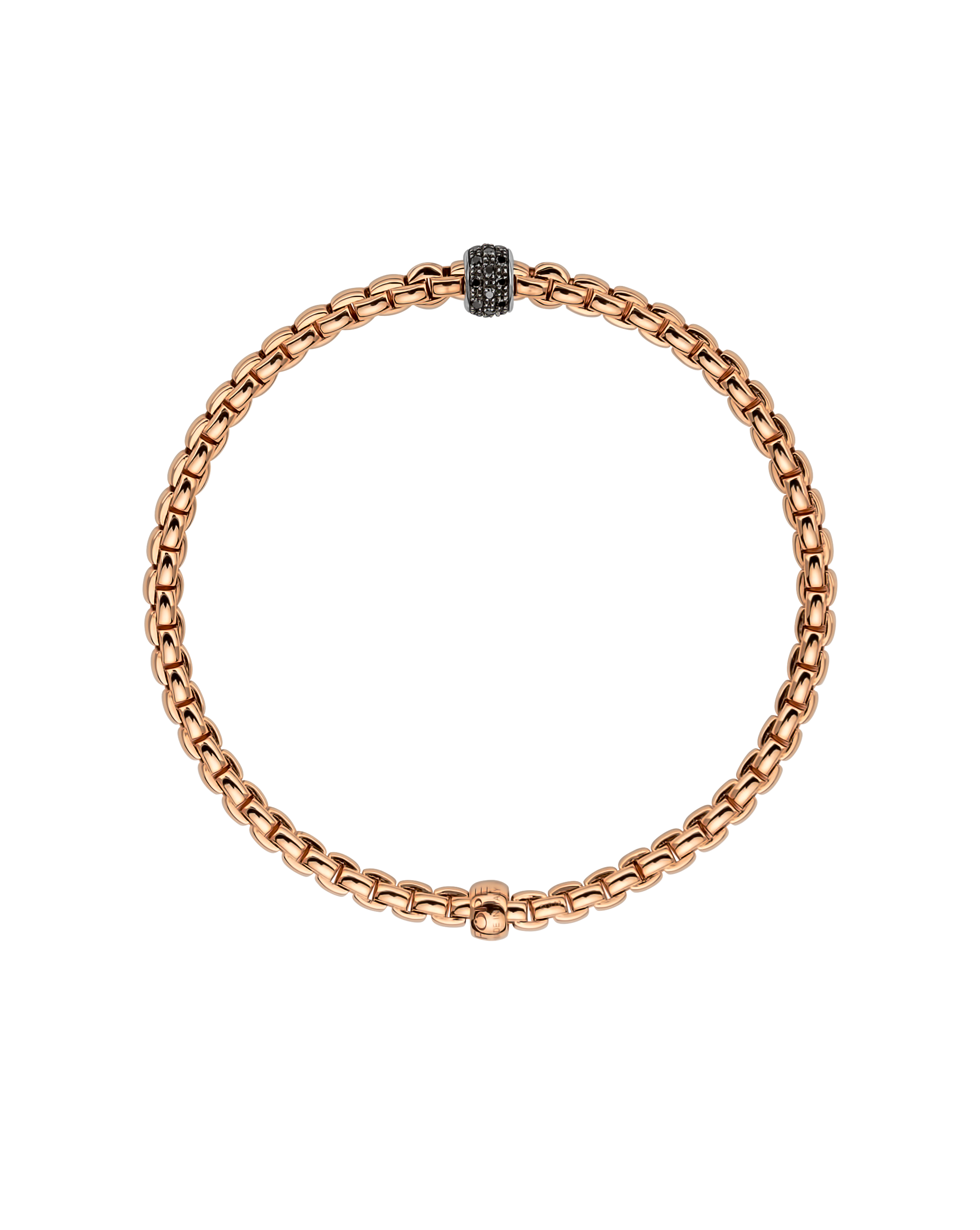 FLEX'IT ブレスレット ブラックダイヤモンドパヴェ - 73301BX_PN - FOPE