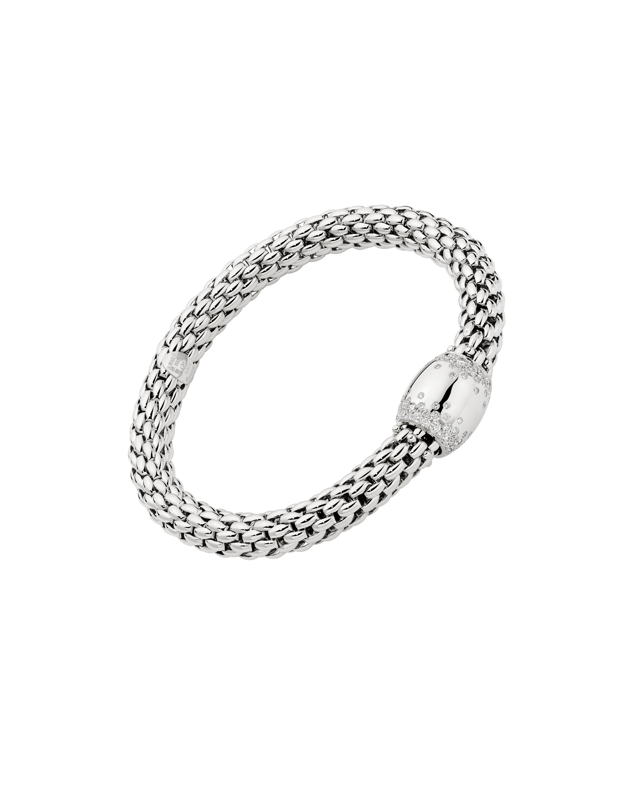 Flex'it ブレスレット ダイヤモンドパヴェ - 45214BX_BB - FOPE