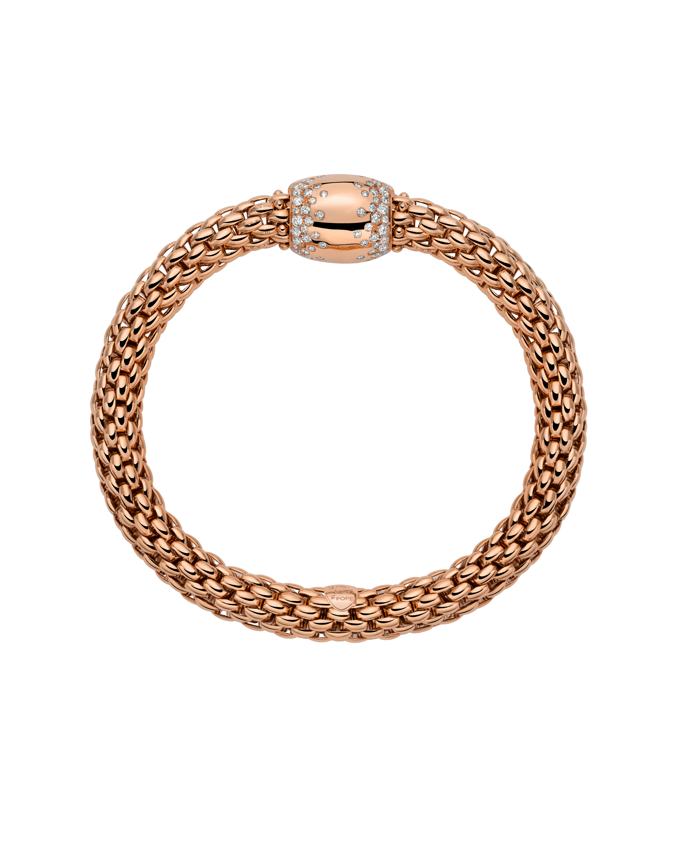 Flex'it ブレスレット ダイヤモンドパヴェ - 45214BX_BB - FOPE