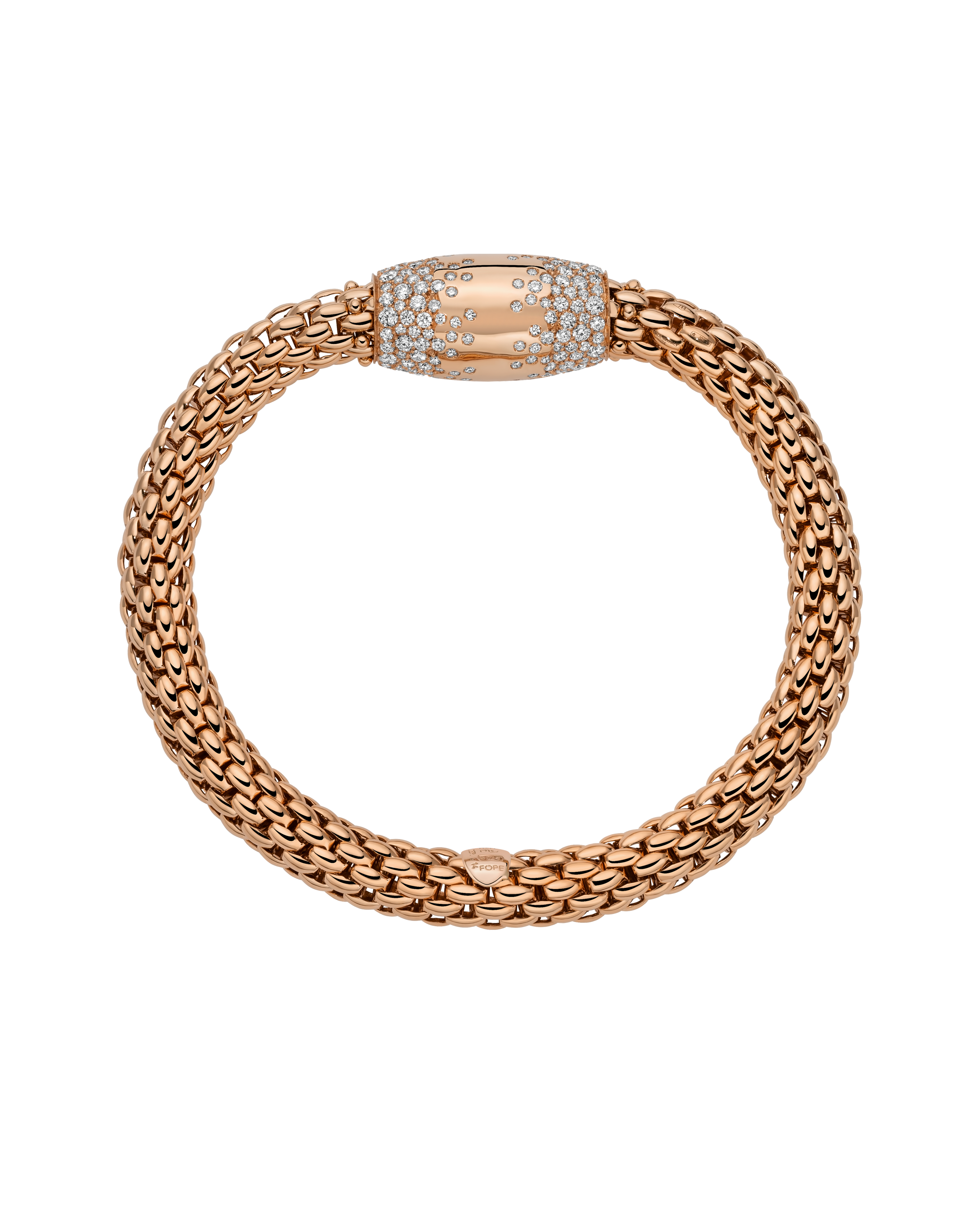 Flex'it ブレスレット ダイヤモンドパヴェ - 45314BX_BB - FOPE