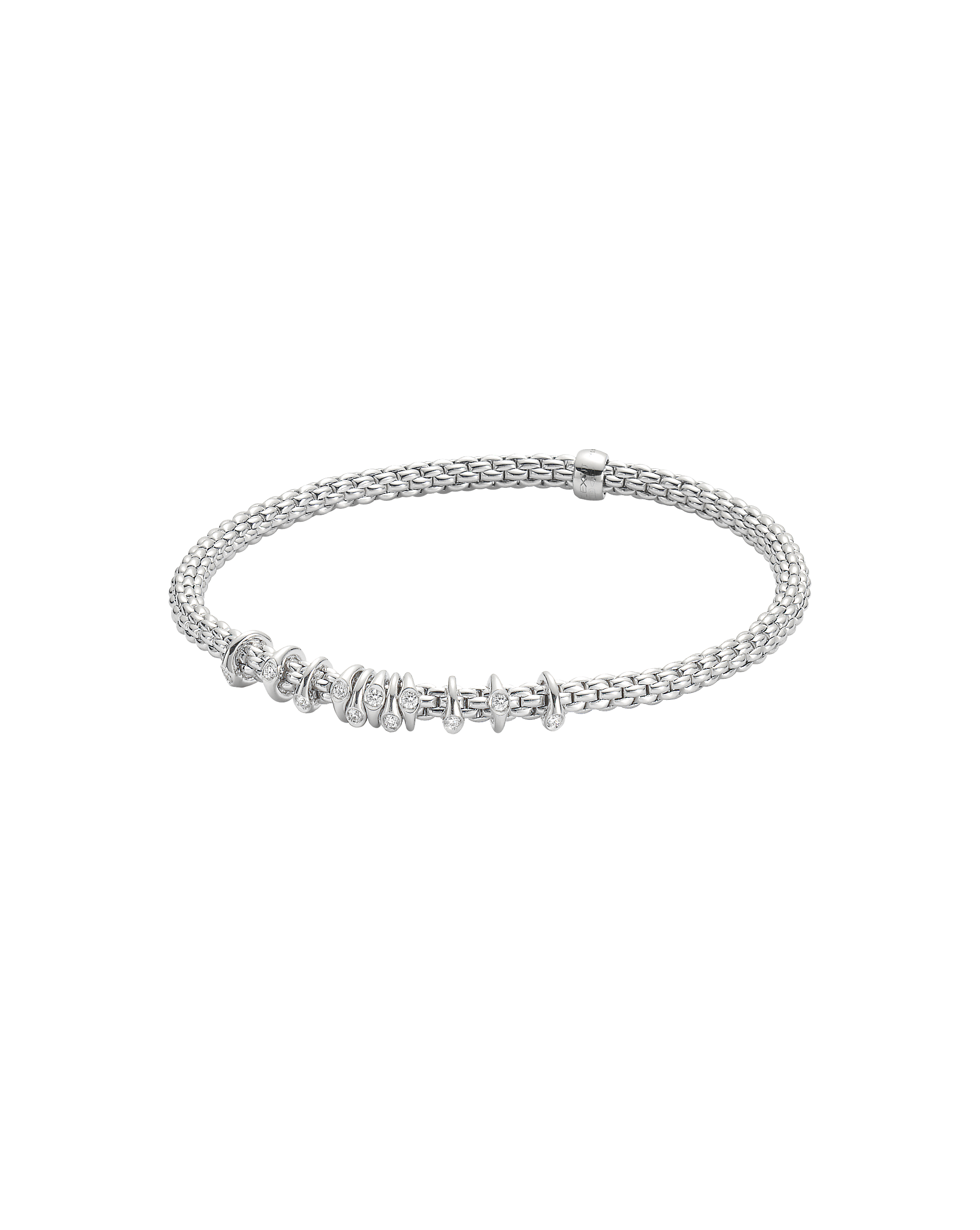 Flex'it ブレスレット ダイヤモンド - 74708BX_BB - FOPE